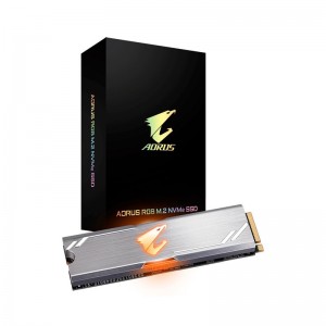 Disco SSD M.2 2280 Gigabyte Aorus RGB 256GB 3D TLC NVMe